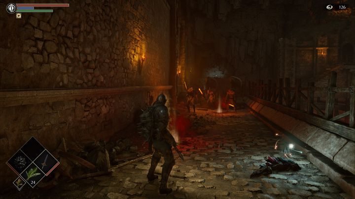 Nie dość, że jest ich dużo, to do tego rzucać będą w Was kamieniami, które zadają duże obrażenia - Demons Souls Remake: Kuźnie (2-1) - solucja, opis przejścia - Demons Souls Remake - poradnik do gry
