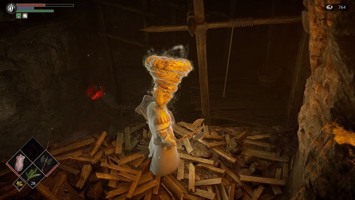 Następnie musicie zniszczyć wagoniki, gdy już znajdziecie się na końcu tunelu - Demons Souls Remake: Miasto tuneli (2-2) - solucja, opis przejścia - Demons Souls Remake - poradnik do gry