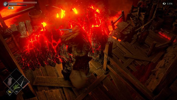 Możecie wybrać, czy chcecie zostawić Łatę przy życiu, czy zabić go - Demons Souls Remake: Miasto tuneli (2-2) - solucja, opis przejścia - Demons Souls Remake - poradnik do gry