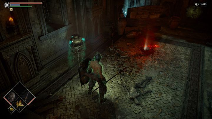 Po pokonaniu przeciwnika zniszczcie drewniane trumny, aby podnieść duszę - Demons Souls Remake: Więzienie Nadziei (3-1) - solucja, opis przejścia - Demons Souls Remake - poradnik do gry