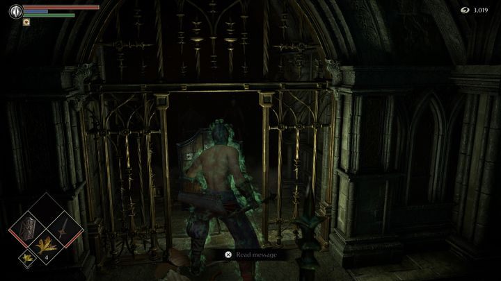 W jednej z cel, którą otworzycie, znajdują się dwaj ukryci w ciemnościach przeciwnicy - Demons Souls Remake: Więzienie Nadziei (3-1) - solucja, opis przejścia - Demons Souls Remake - poradnik do gry