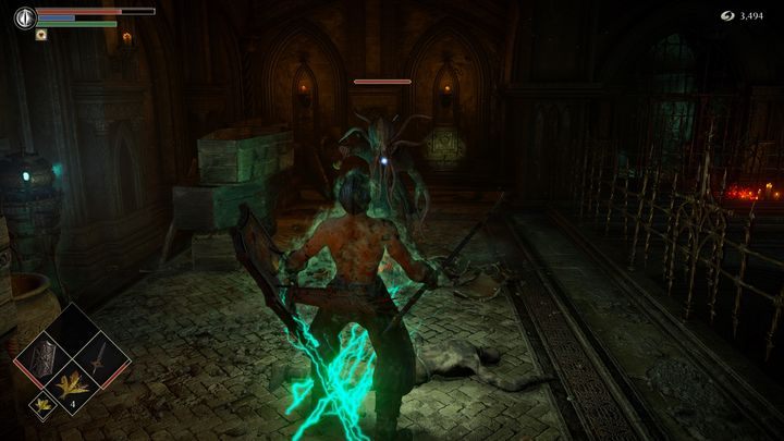 Kawałek dalej napotkacie kolejnego maga-ośmiornicę - Demons Souls Remake: Więzienie Nadziei (3-1) - solucja, opis przejścia - Demons Souls Remake - poradnik do gry