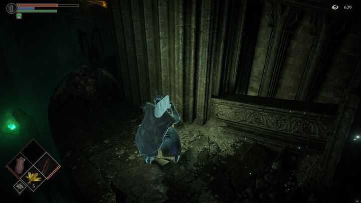 Pamiętacie o miejscu po prawej stronie ze skarbami, które odblokuje się, gdy istota zginie - Demons Souls Remake: Górna Latria (3-2) - solucja, opis przejścia - Demons Souls Remake - poradnik do gry