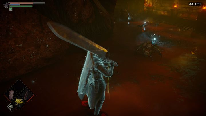 Tam znajdziecie wiele wartościowych przedmiotów do podniesienia - Demons Souls Remake: Górna Latria (3-2) - solucja, opis przejścia - Demons Souls Remake - poradnik do gry