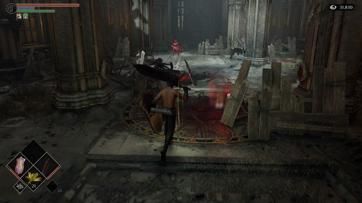 Łuczniczkę warto zostawić na sam koniec, gdyż Waszym priorytetem będzie zbliżenie się do niej, a jest to równoznaczne z tym, że sprowokujecie inne fantomy, przez co walka będzie trudniejsza - Demons Souls Remake: Wieża Króla (1-4) - solucja, opis przejścia - Demons Souls Remake - poradnik do gry