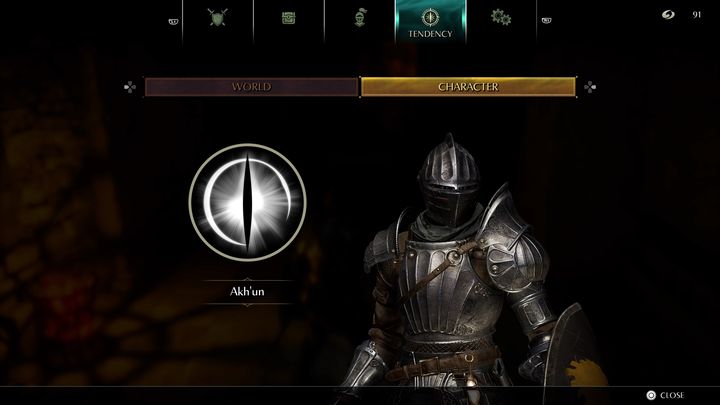 W grze istnieje również tendencja postaci - Demons Souls Remake: Tendencje światów i postaci - Demons Souls Remake - poradnik do gry