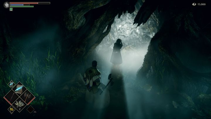 Zakończenie, które uznawane jest za złe, polega na tym, aby gracz podszedł w stronę Damy w Czerni, a następnie ją zabił, zamiast szedł w stronę mgły i przechodził przez nią - Demons Souls Remake: Król Allant - boss, jak pokonać? - Demons Souls Remake - poradnik do gry