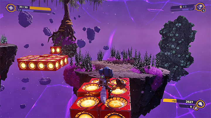 Kieszeń wymiarowa zakłada przejście przez tor przeszkód - Ratchet & Clank Rift Apart: Sargasso - znajdźki, lista wszystkich, mapa - Ratchet & Clank Rift Apart - poradnik do gry