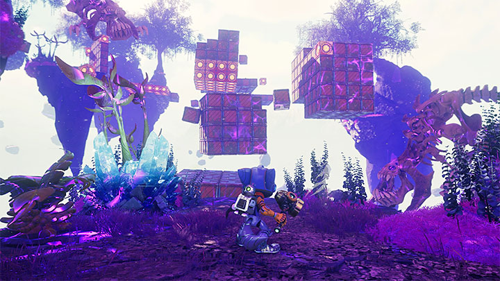 Kieszeń wymiarowa zawiera nowy, dość wymagający tor przeszkód - Ratchet & Clank Rift Apart: Sargasso - znajdźki, lista wszystkich, mapa - Ratchet & Clank Rift Apart - poradnik do gry