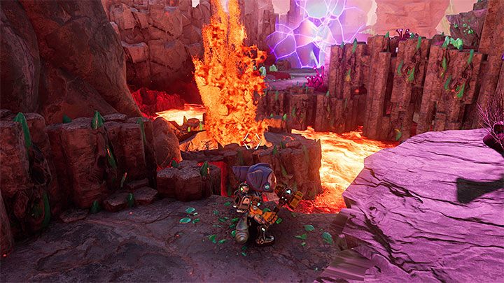 Sekret możecie zdobyć w wariancie świata przed kataklizmem - Ratchet & Clank Rift Apart: Blizar Prime - znajdźki, lista wszystkich, mapa - Ratchet & Clank Rift Apart - poradnik do gry