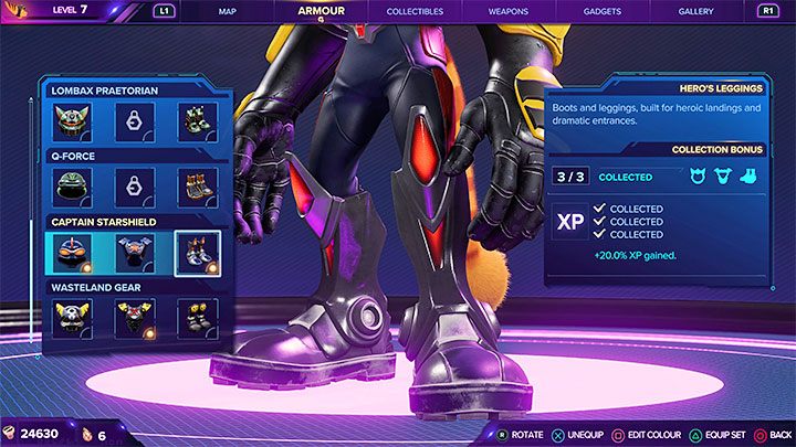 Musicie dotrzeć na stabilną skalną półkę na samym końcu toru przeszkód - Ratchet & Clank Rift Apart: Ardolis - znajdźki, lista wszystkich, mapa - Ratchet & Clank Rift Apart - poradnik do gry