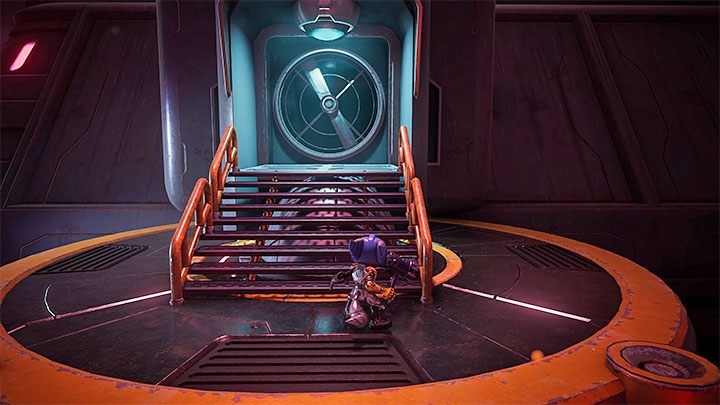 Dzięki zaliczeniu sceny biegania po ścianach dotrzecie do miejsca z obrazka - Ratchet & Clank Rift Apart: Viceron - znajdźki, lista wszystkich, mapa - Ratchet & Clank Rift Apart - poradnik do gry