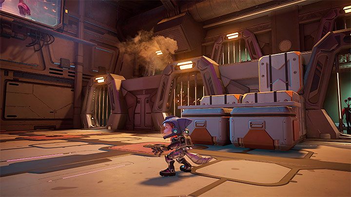 Odnalezieniem elementu pancerza możecie zainteresować się niedługo po wkroczeniu do zachodniego skrzydła (West Wing) więzienia i otrzymaniu celu misji dotyczącego wyłączenia reaktora - Ratchet & Clank Rift Apart: Viceron - znajdźki, lista wszystkich, mapa - Ratchet & Clank Rift Apart - poradnik do gry