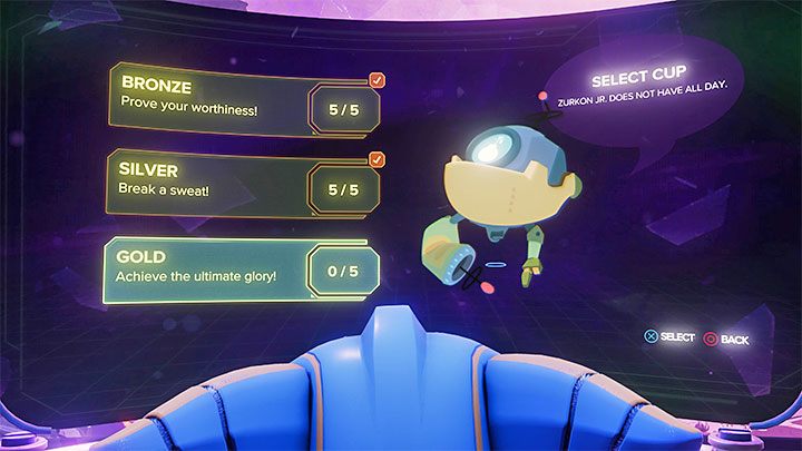 Po powrocie do Gastropubu wejdźcie w interakcję z terminalem areny - Ratchet & Clank Rift Apart: Arena, Złoty puchar - solucja, wszystkie walki - Ratchet & Clank Rift Apart - poradnik do gry