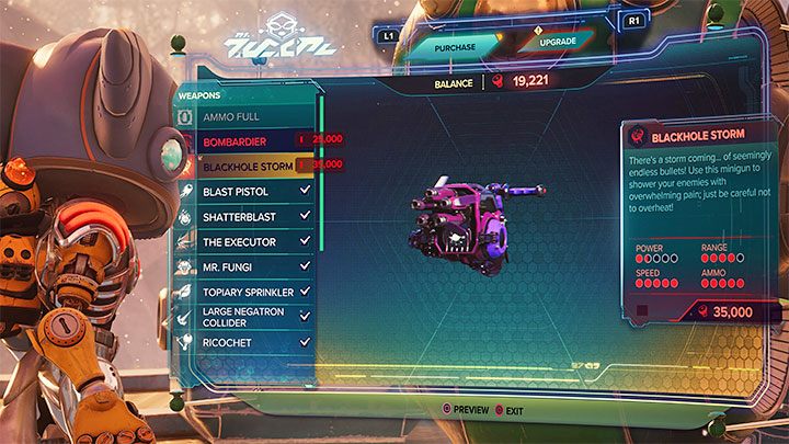 Czarnodziurkacz kosztuje 35000 śrubek - Ratchet & Clank Rift Apart: Bronie - lista - Ratchet & Clank Rift Apart - poradnik do gry