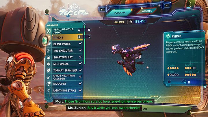 ŻUBR 8 jest unikalną bronią - Ratchet & Clank Rift Apart: Bronie - lista - Ratchet & Clank Rift Apart - poradnik do gry