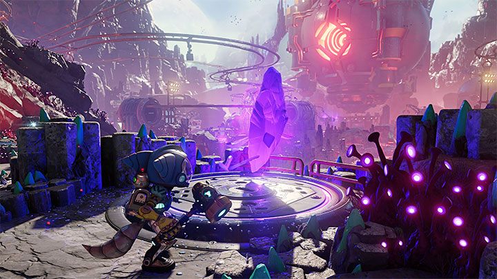 Drugi wyjątek to blizony - Ratchet & Clank Rift Apart: Podróż między wymiarami - jak działa? - Ratchet & Clank Rift Apart - poradnik do gry