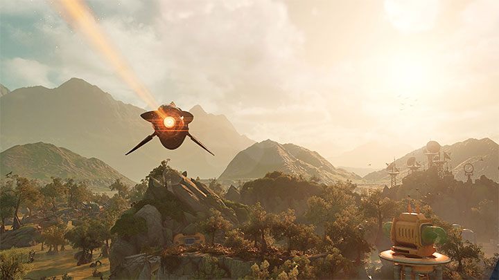 W trakcie zaliczania kampanii w grze Ratchet & Clank Rift Apart bohaterowie odwiedzają przeróżne lokacje i nie brakuje wśród nich rozległych powierzchni planet - Ratchet & Clank Rift Apart: Szybka podróż - czy jest? - Ratchet & Clank Rift Apart - poradnik do gry