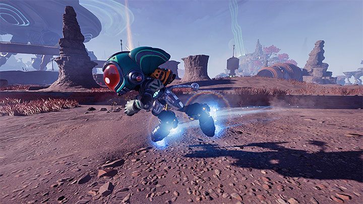 Bardzo ważne znalezisko czeka Was na planecie Savali - to lotobuty, które automatycznie otrzymacie w wyniku awansów w głównej fabule - Ratchet & Clank Rift Apart: Szybka podróż - czy jest? - Ratchet & Clank Rift Apart - poradnik do gry