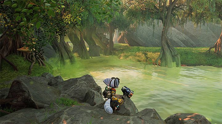 1 - Ratchet & Clank Rift Apart: Pływanie - czy jest w grze? - Ratchet & Clank Rift Apart - poradnik do gry