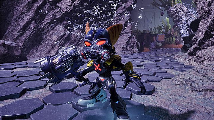 W grze nie ma opcji nurkowania w dowolnie wybranym miejscu - Ratchet & Clank Rift Apart: Pływanie - czy jest w grze? - Ratchet & Clank Rift Apart - poradnik do gry