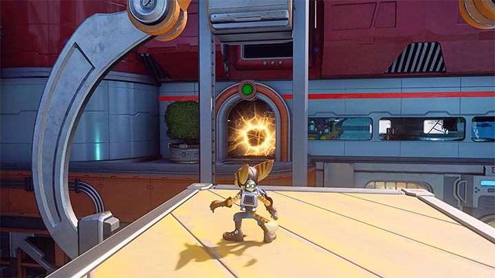 Powróćcie na drugi kontener - Ratchet & Clank Rift Apart: Pościg za doktorem Nefariousem - solucja - Ratchet & Clank Rift Apart - poradnik do gry