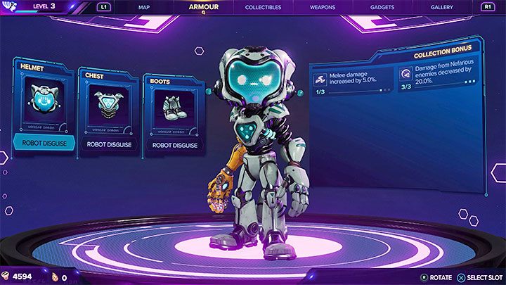 Możecie osobno założyć hełm, korpus i buty - Ratchet & Clank Rift Apart: Wygląd postaci - czy można zmienić? - Ratchet & Clank Rift Apart - poradnik do gry