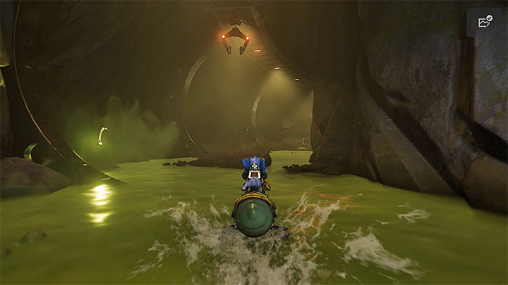 Docelowo musicie wybrać tunel prowadzący na północ, tzn - Ratchet & Clank Rift Apart: Bagna i dotarcie do fabryki Mortów - solucja - Ratchet & Clank Rift Apart - poradnik do gry