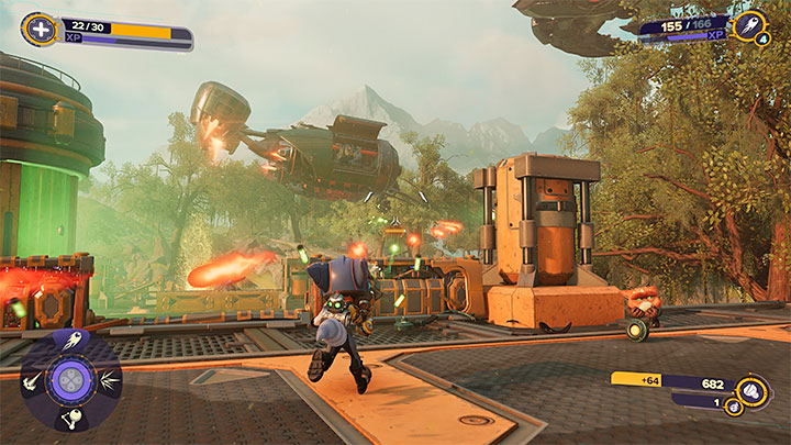 Następna w kolejności do odwiedzenia jest wschodnia platforma - Ratchet & Clank Rift Apart: Zbadanie anomalii, kryjówka Rivet - solucja - Ratchet & Clank Rift Apart - poradnik do gry