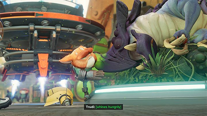 Dla przypomnienia Trudi to duża latająca bestia, która w pewnym stopniu może przypominać smoka - Ratchet & Clank Rift Apart: Trudi - jak pluć ogniem? - Ratchet & Clank Rift Apart - poradnik do gry