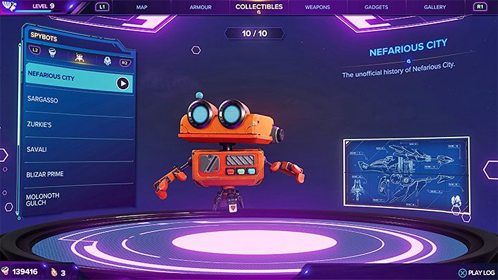 ŻUBR to broń nazywana w grze ostateczną (Ultimate Weapon) - Ratchet & Clank Rift Apart: ŻUBR/RYNO, broń ostateczna - lista szpiegobotów - Ratchet & Clank Rift Apart - poradnik do gry