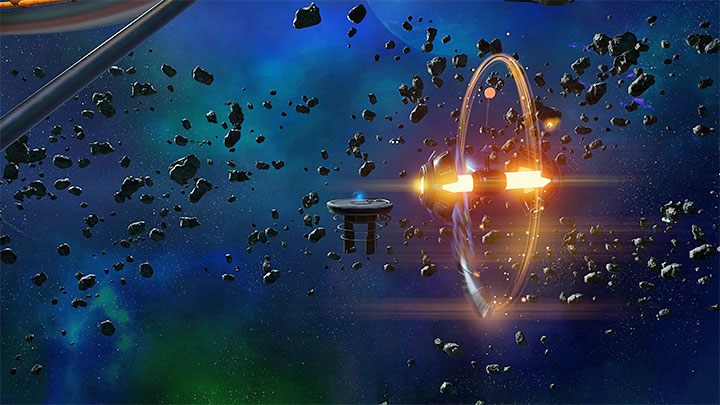 Szpiegobota możecie odnaleźć dopiero podczas powtórnej wizyty w Chmurze Szczątków Scarstu, a konkretnie po powrocie z planety Cordelion - Ratchet & Clank Rift Apart: ŻUBR/RYNO, broń ostateczna - lista szpiegobotów - Ratchet & Clank Rift Apart - poradnik do gry