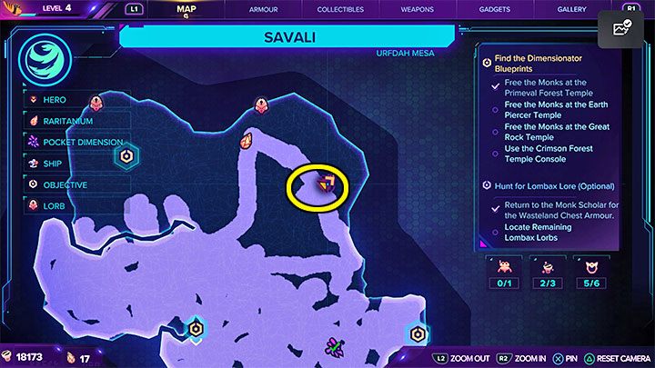5 - Ratchet & Clank Rift Apart: ŻUBR/RYNO, broń ostateczna - lista szpiegobotów - Ratchet & Clank Rift Apart - poradnik do gry