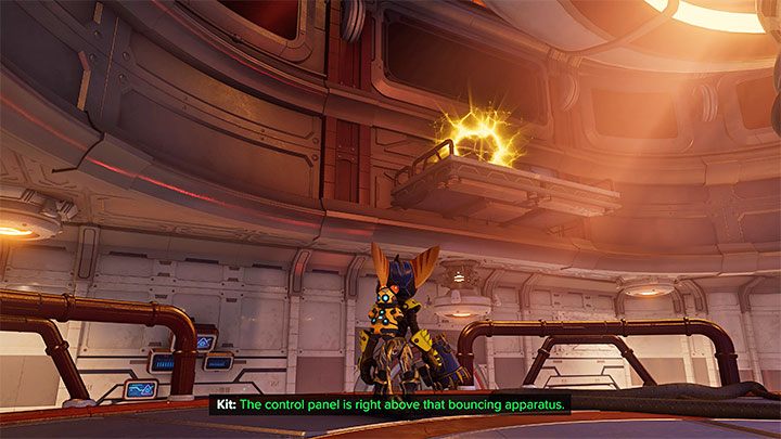 Szpiegobota możecie odnaleźć już podczas pierwszej wizyty na Cordelion - Ratchet & Clank Rift Apart: ŻUBR/RYNO, broń ostateczna - lista szpiegobotów - Ratchet & Clank Rift Apart - poradnik do gry