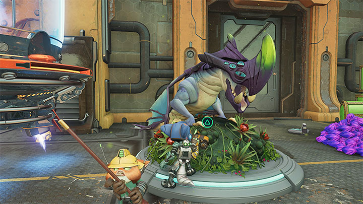 Po dostarczeniu w sumie 30 zurpników odblokujecie opcję latania po mapie na grzbiecie Trudi - Ratchet & Clank Rift Apart: Powrót na Sargasso, Trudi - solucja, opis przejścia - Ratchet & Clank Rift Apart - poradnik do gry