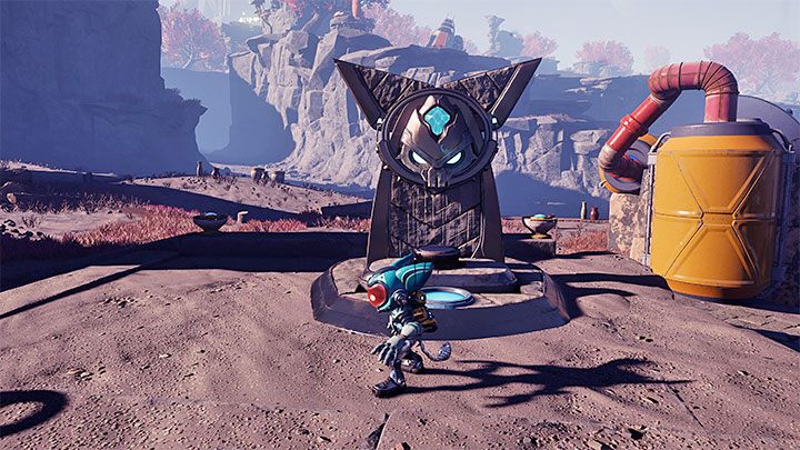 Kapliczka jest w wiosce obok miejsca, w którym mogliście spotkać się z mnichem - Ratchet & Clank Rift Apart: Zdobycie wiedzy lombaków - solucja, kapliczki - Ratchet & Clank Rift Apart - poradnik do gry