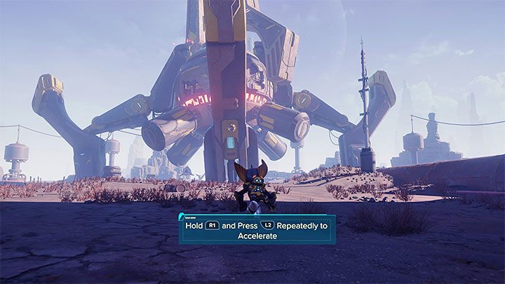 Kolejna świątynia zlokalizowana jest w północno-zachodniej części mapy i wielką konstrukcję zauważycie już z dużej odległości - Ratchet & Clank Rift Apart: Znalezienie schematów Wymiaromatu - solucja - Ratchet & Clank Rift Apart - poradnik do gry