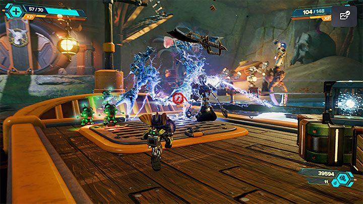 Konfrontacja z bossem Crabcakes McGee wchodzi w skład jednej z trzech pirackich prób (Pirate Trials), których musicie podejmować się po dotarciu do północno-zachodniej części mapy na planecie Ardolis - Ratchet & Clank Rift Apart: Crabcakes McGee, Ardolis - jak pokonać? - Ratchet & Clank Rift Apart - poradnik do gry