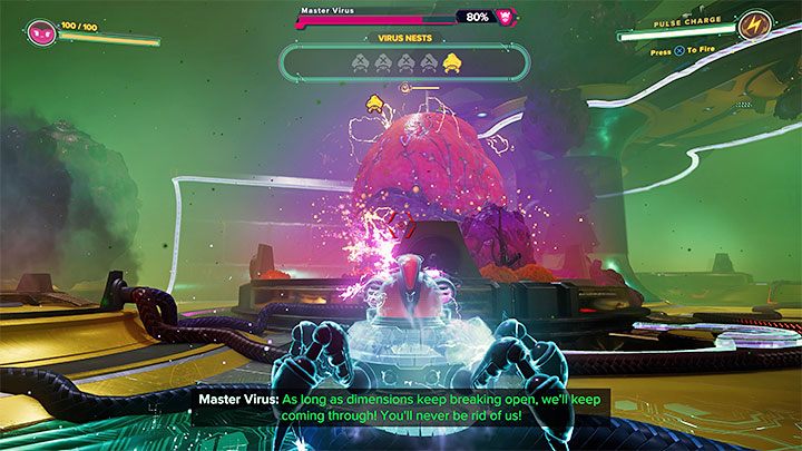 5 - Ratchet & Clank Rift Apart: Główny wirus, scena Usterki - jak pokonać? - Ratchet & Clank Rift Apart - poradnik do gry