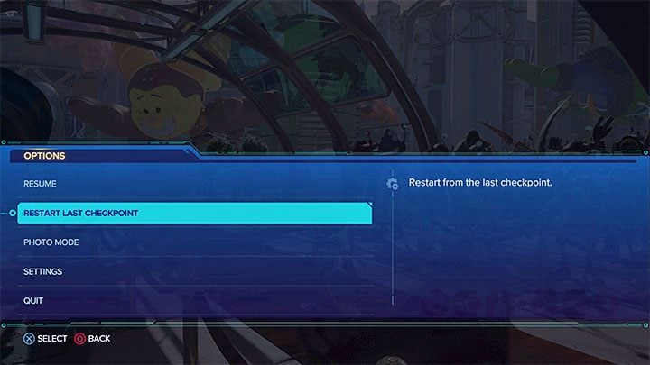Jeśli możecie się nadal poruszać, to problem zablokowania się w otoczeniu możecie spróbować rozwiązać rzucając się w przepaść czy wskakując do głębokiej wody - Ratchet & Clank Rift Apart: Zablokowanie się w otoczeniu - bug - Ratchet & Clank Rift Apart - poradnik do gry
