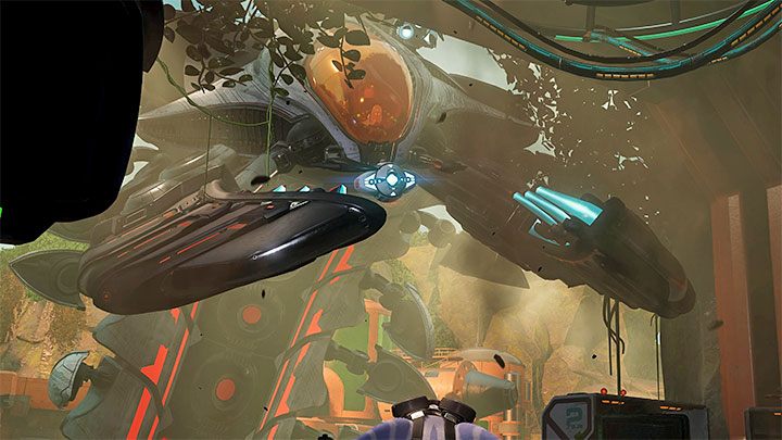 Troponoga (Seekerpede) to wielki mechaniczny wij, którego zauważycie już na wczesnym stadium eksploracji powierzchni planety Sargasso - Ratchet & Clank Rift Apart: Troponoga, Sargasso - jak pokonać bossa? - Ratchet & Clank Rift Apart - poradnik do gry