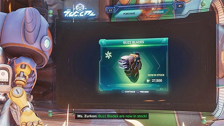 Powróćcie na górę i dotrzyjcie do straganu Pani Zurkon - Ratchet & Clank Rift Apart: Znalezienie Naprawiacza i wyrzutnika - solucja - Ratchet & Clank Rift Apart - poradnik do gry