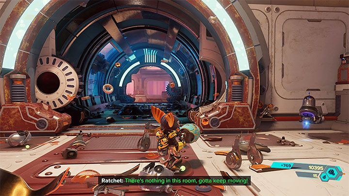 Po dużej eksplozji w pomieszczeniu pojawią się maszyny Nefariousa i musicie przystąpić do walk z nimi - Ratchet & Clank Rift Apart: Naprawienie kuźni - solucja - Ratchet & Clank Rift Apart - poradnik do gry