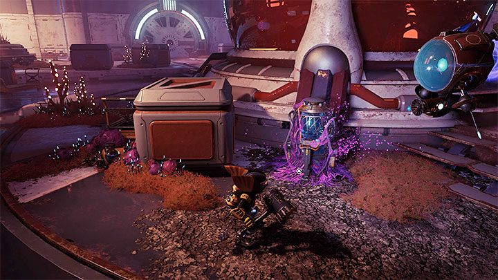 Po opuszczeniu kieszeni wymiarowej rozpocznijcie (liniową) eksplorację okolicy - Ratchet & Clank Rift Apart: Naprawienie kuźni - solucja - Ratchet & Clank Rift Apart - poradnik do gry