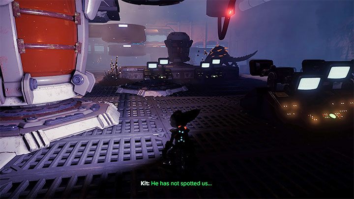 Na potrzeby wyłączenia tej blokady udajcie się na północny-wschód - Ratchet & Clank Rift Apart: Naprawienie kuźni - solucja - Ratchet & Clank Rift Apart - poradnik do gry