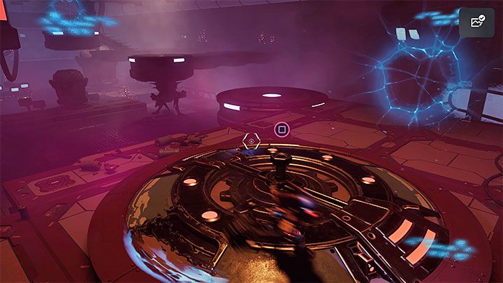 Docelowo musicie wejść w interakcję z korbą z powyższego obrazka i doprowadzić proces używania jej do końca - Ratchet & Clank Rift Apart: Naprawienie kuźni - solucja - Ratchet & Clank Rift Apart - poradnik do gry