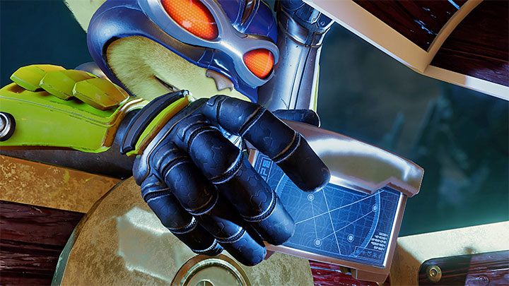 W skrzyni jest urządzenie Mapotron (Map-O-Matic) - Ratchet & Clank Rift Apart: Poszukiwania skarbu - solucja - Ratchet & Clank Rift Apart - poradnik do gry