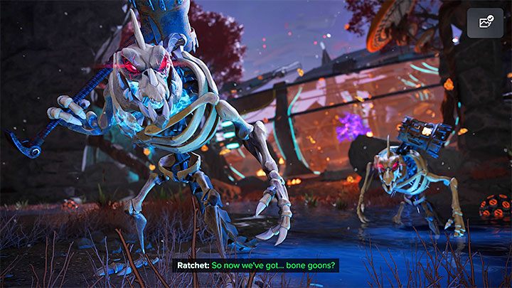 Począwszy od tej lokacji zaczniecie również napotykać kościstych nieumarłych przeciwników - Ratchet & Clank Rift Apart: Dotarcie do archiwów i uruchomienie maszyn - solucja - Ratchet & Clank Rift Apart - poradnik do gry