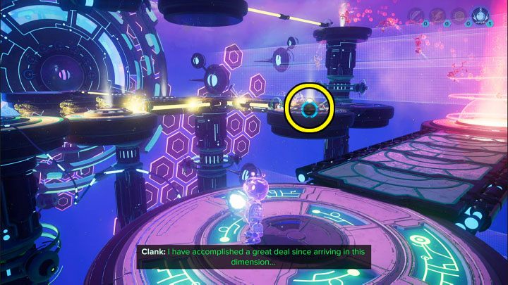Nie ruszajcie się z miejsca zabrania ciężkiej sfery - Ratchet & Clank Rift Apart: Dotarcie do anomalii w katakumbach - solucja - Ratchet & Clank Rift Apart - poradnik do gry