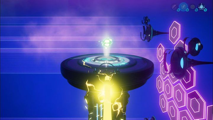 Platforma, na której stoicie przemieści się w górę - Ratchet & Clank Rift Apart: Dotarcie do anomalii w katakumbach - solucja - Ratchet & Clank Rift Apart - poradnik do gry